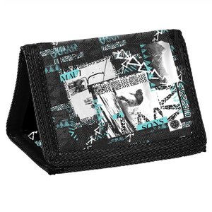 Detská peňaženka Maui and sons čierno-zelená-4